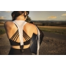 bibshorts F GOLD LADY with pad, black