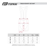 bibshorts F GOLD LADY with pad, black