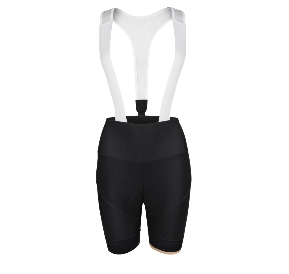 bibshorts F GOLD LADY with pad, black XS