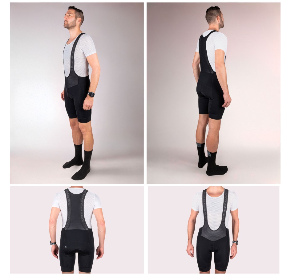 bibshorts F JOURNEY with pad, black