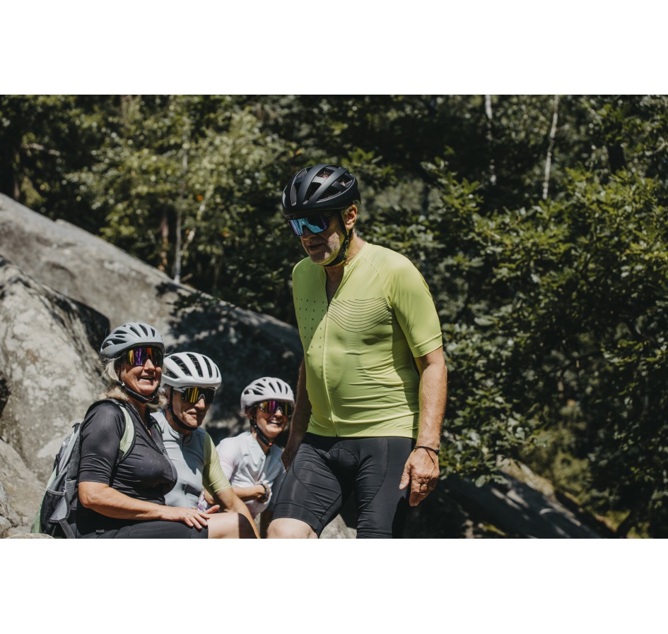 bibshorts F JOURNEY with pad, black