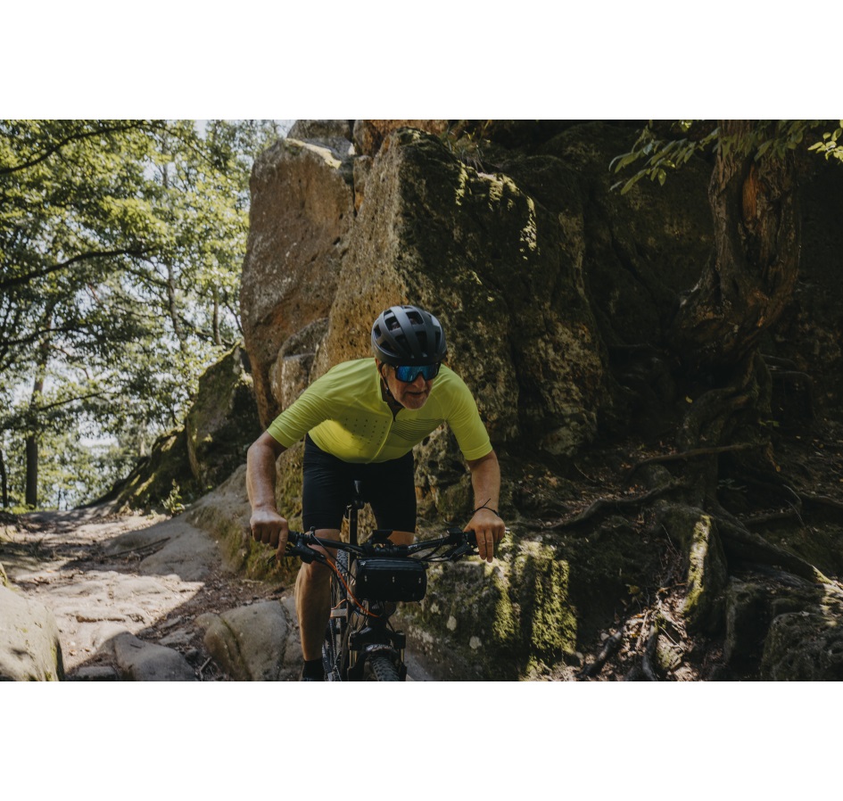 bibshorts F JOURNEY with pad, black