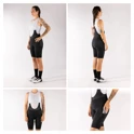 bibshorts F PASSION LADY with pad, black