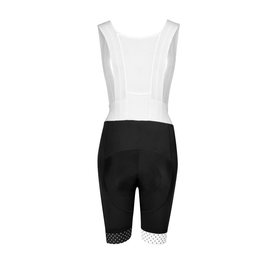 bibshorts F POINTS LADY with pad, black-white