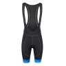 bibshorts F STRIPE with pad, black-blue M
