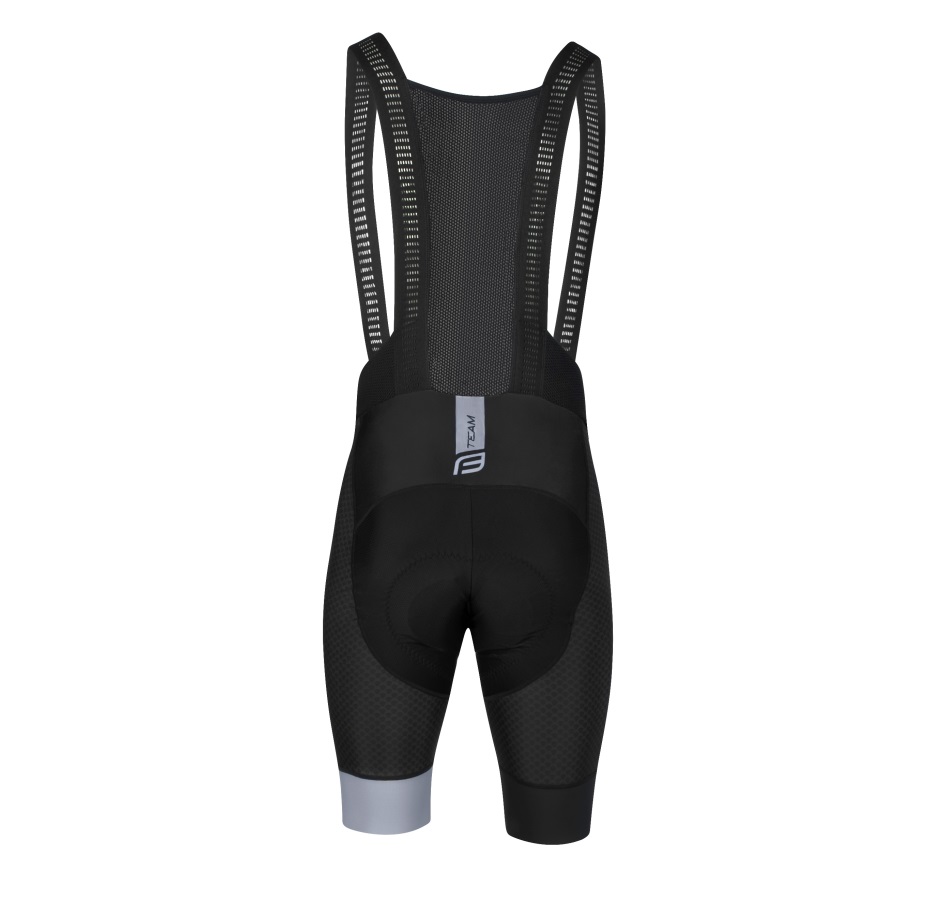 bibshorts F TEAM PRO, with pad,black-grey 