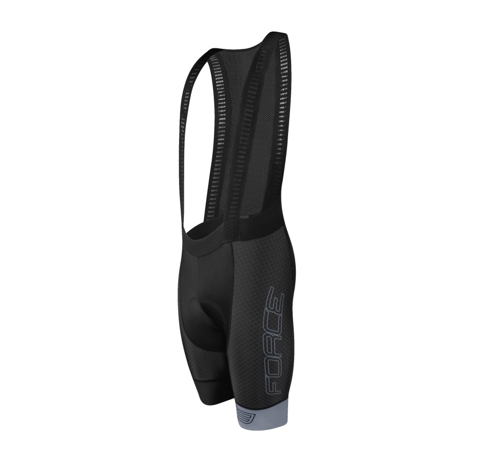 bibshorts F TEAM PRO, with pad,black-grey 
