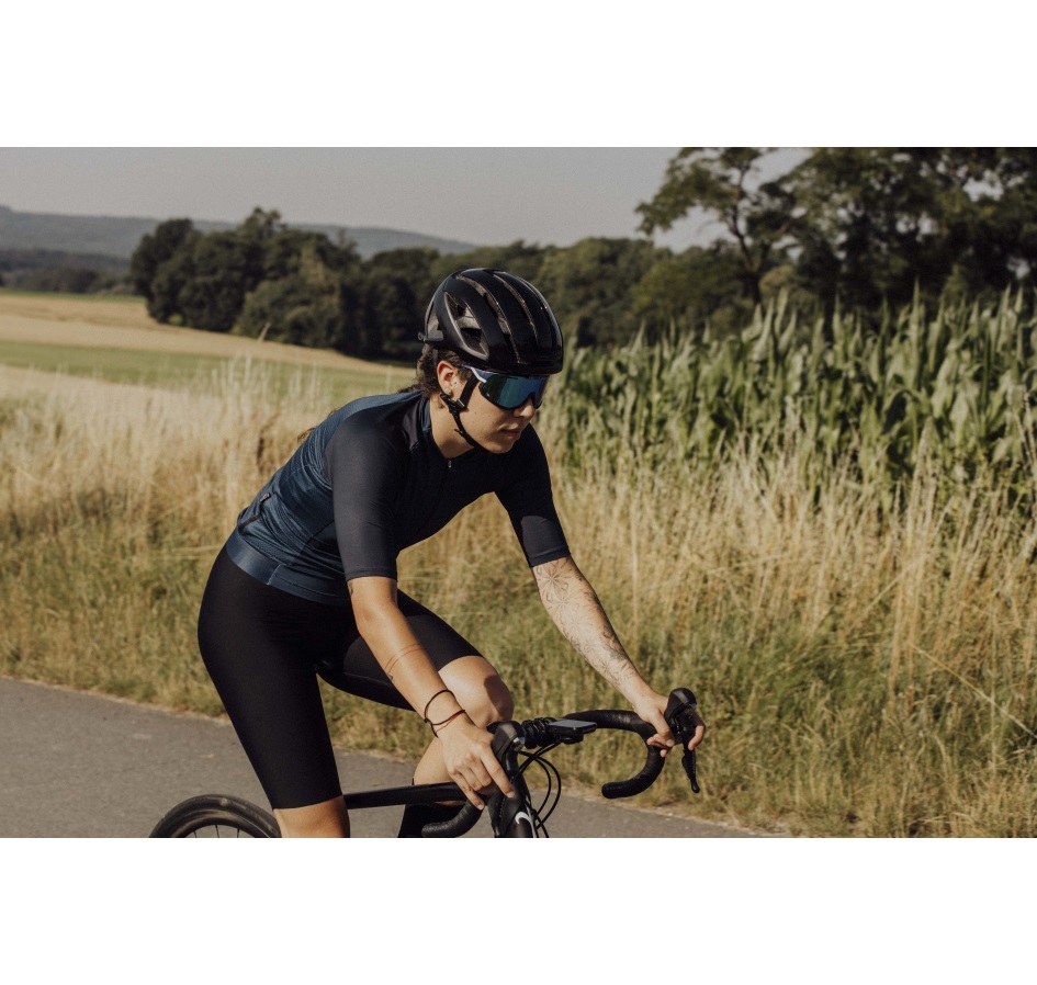 bibshorts FORCE ACTION LADY with pad, black