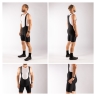 bibshorts FORCE ACTION with pad, black