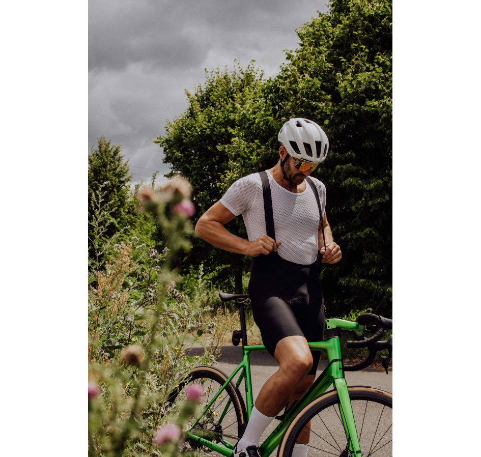 bibshorts FORCE ACTION with pad, black