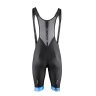 bibshorts FORCE B51 with pad, black-blue