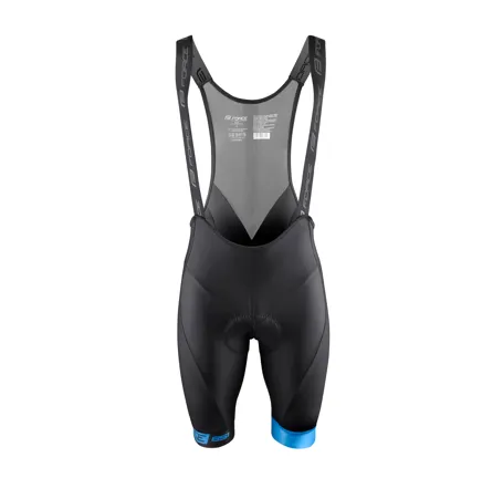 bibshorts FORCE B51 with pad, black-blue