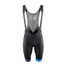 bibshorts FORCE B51 with pad, black-blue