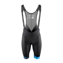 bibshorts FORCE B51 with pad, black-blue S