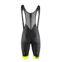 bibshorts FORCE B51 with pad,black-fluo