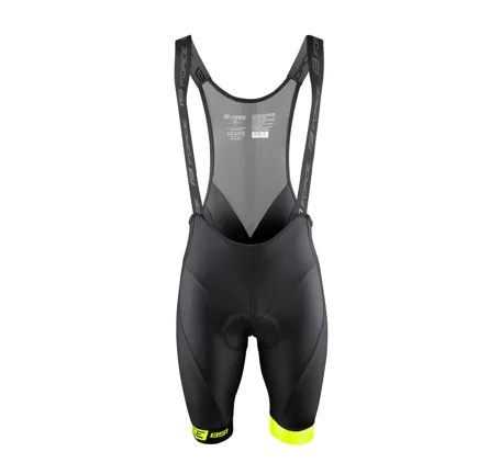 bibshorts FORCE B51 with pad,black-fluo