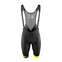 bibshorts FORCE B51 with pad,black-fluo XS