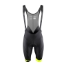 bibshorts FORCE B51 with pad,black-fluo XS