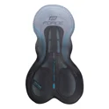 bibshorts FORCE B51 with pad, black