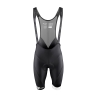 bibshorts FORCE B51 with pad,black-white XS