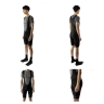 bibshorts FORCE BRIGHT TERMO with pad, black