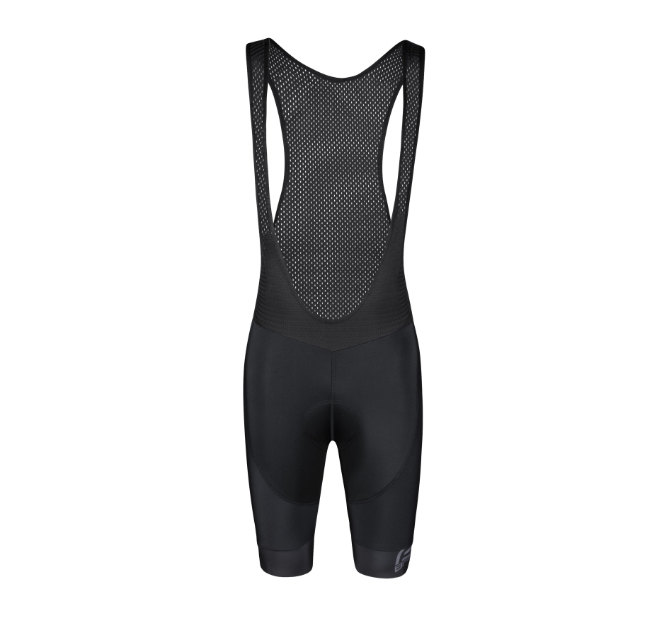 bibshorts FORCE BRIGHT TERMO with pad, black XL