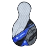 bibshorts FORCE DASH with pad, blue-fluo