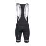 bibshorts FORCE FAME with pad, black-grey