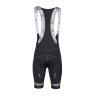 bibshorts FORCE FAME with pad, black-grey