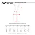 bibshorts FORCE MONO with pad, black