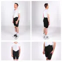 bibshorts FORCE MONO with pad, black