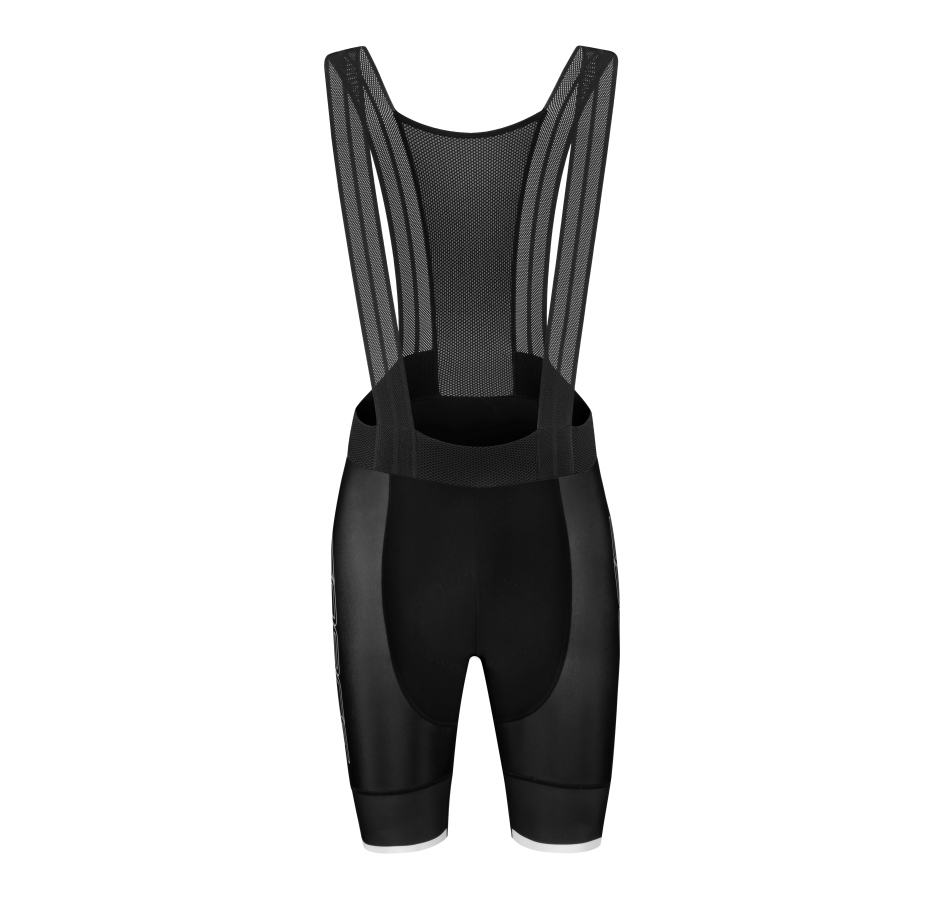 bibshorts FORCE SMOOTH with pad, black-white