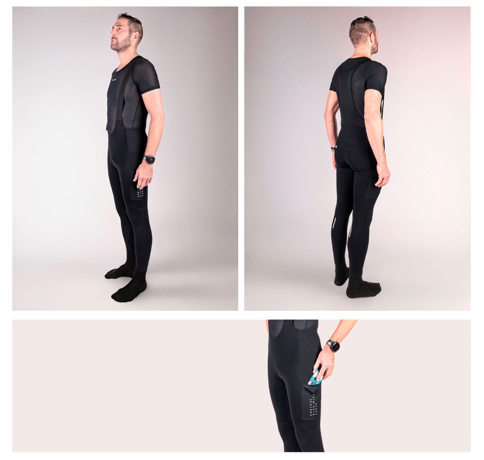 bibtights F ENDLESS without pad, black