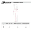 bibtights F REFLEX LINE KID w/o pad,black