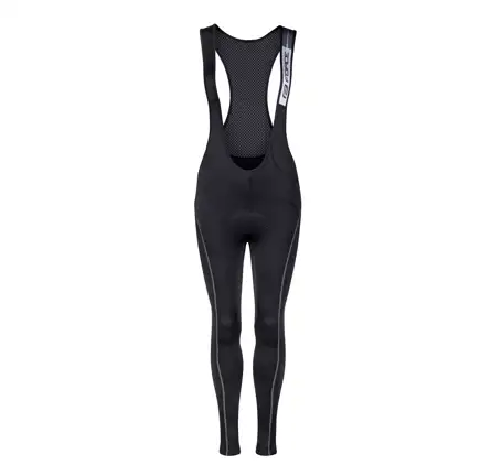 bibtights F REFLEX LINE LADY with pad, black