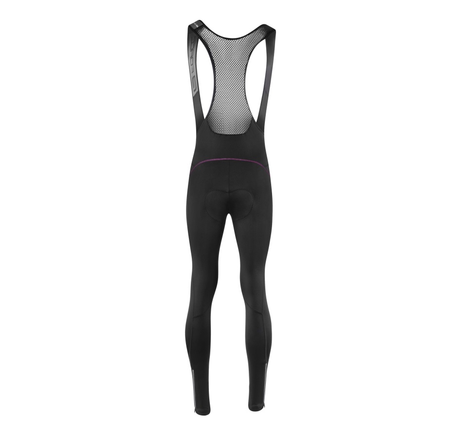 bibtights F REFLEX LINE LADY with pad,blck-pink
