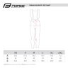 bibtights F REFLEX LINE LADY with pad,blck-pink