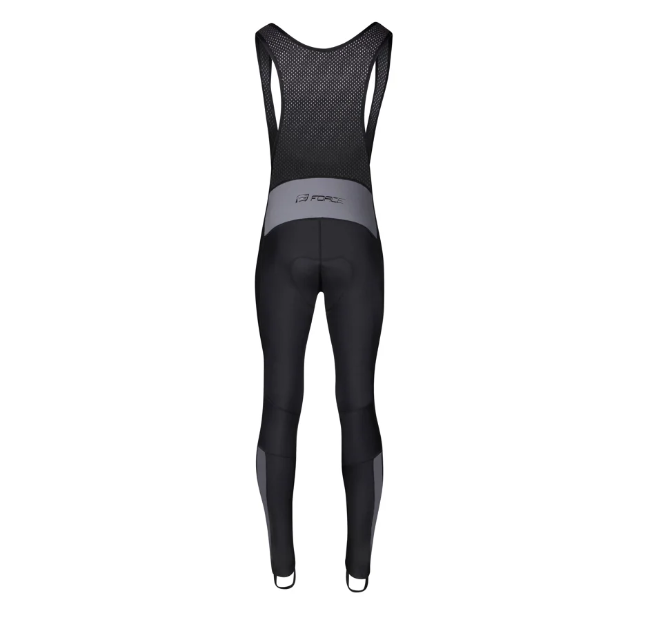 bibtights FORCE BRIGHT LADY with pad, black