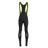 bibtights FORCE F58 with pad, black-fluo