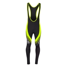 bibtights FORCE F58 without pad, black-fluo