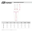 bibtights FORCE F58 without pad, black-fluo