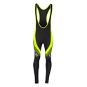 bibtights FORCE F58 without pad, black-fluo S