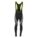 bibtights FORCE F58 without pad, black-grey L