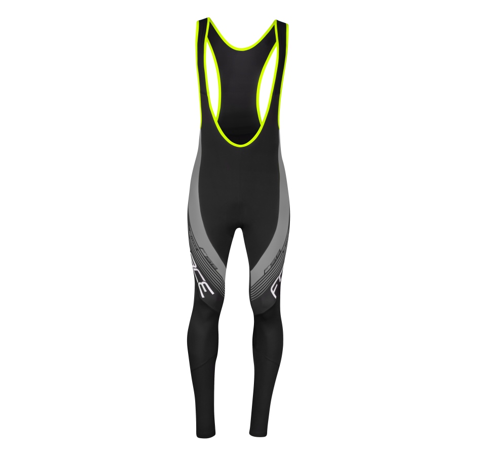 bibtights FORCE F58 without pad, black-grey XS
