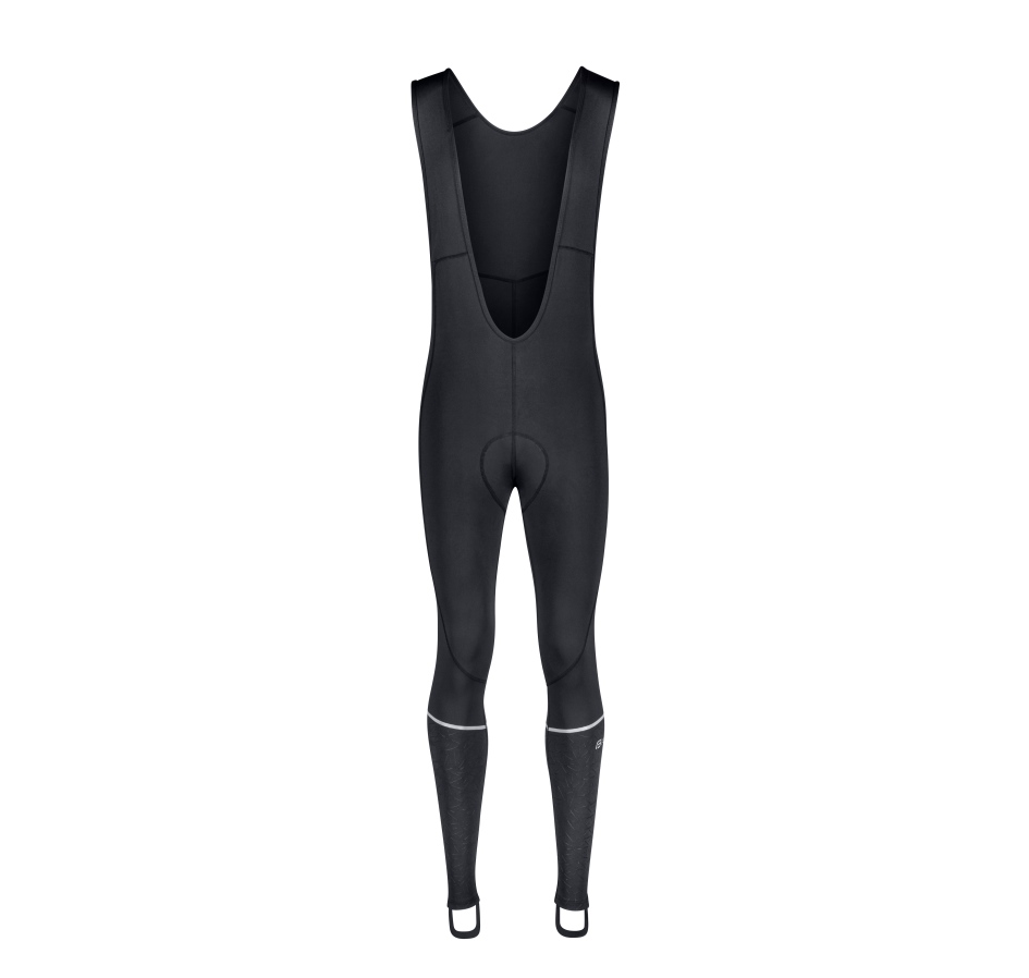 bibtights FORCE MAZE with pad, black