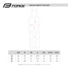 bibtights FORCE MAZE without pad, black