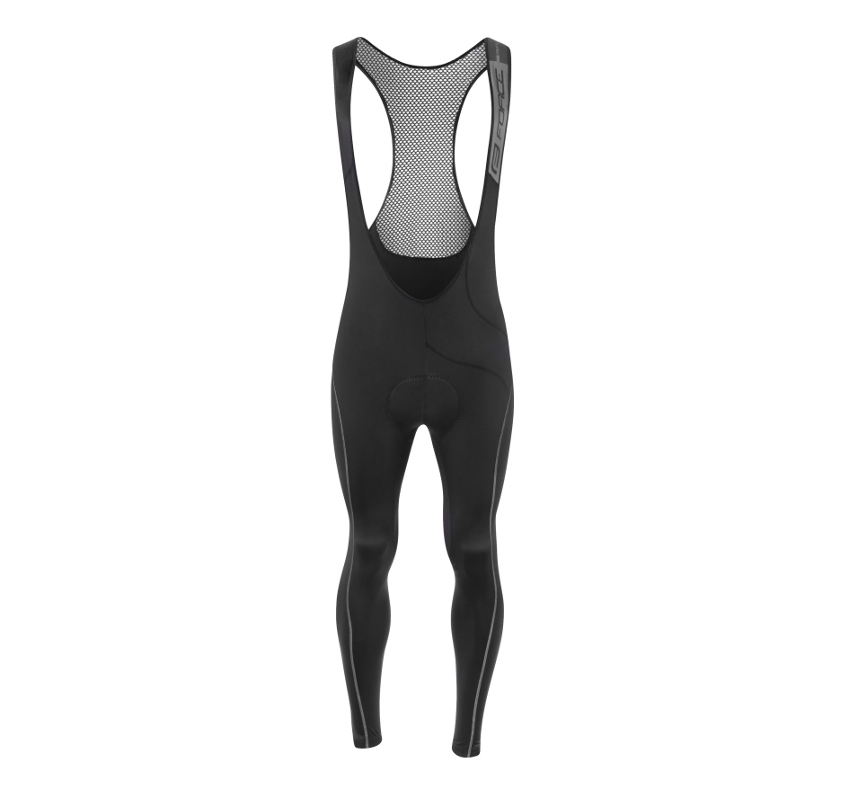 bibtights FORCE REFLEX LINE with pad, black