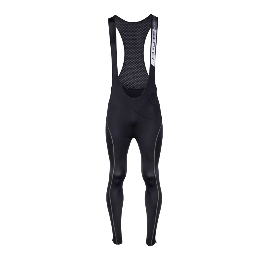 bibtights FORCE REFLEX LINE without pad, black