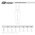 bibtights FORCE REFLEX LINE without pad, black