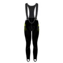 bibtights FORCE SPIKE with pad, black-fluo